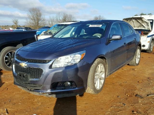 1G11E5SL7EF297985 - 2014 CHEVROLET MALIBU 2LT BLUE photo 2