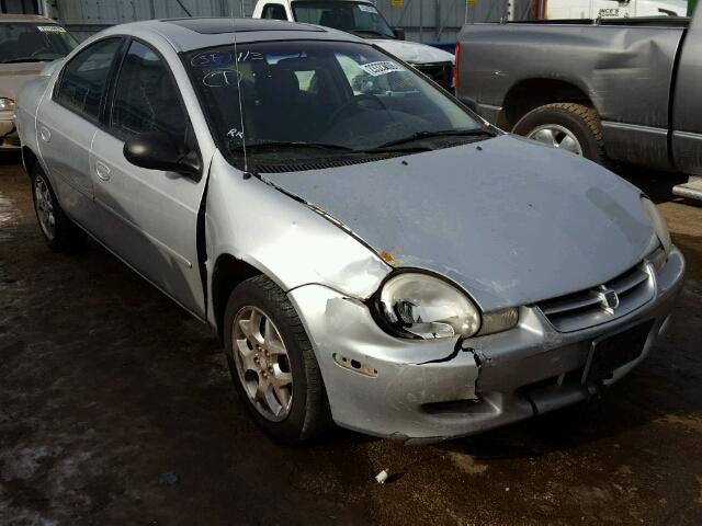 1B3ES56C72D532146 - 2002 DODGE NEON ES SILVER photo 1