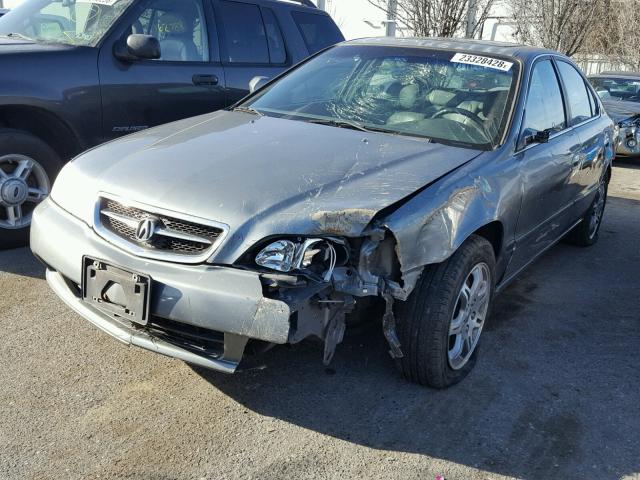 19UUA5663YA027904 - 2000 ACURA 3.2TL GRAY photo 2