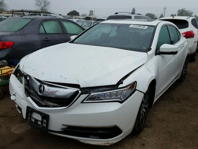 19UUB1F36FA019871 - 2015 ACURA TLX WHITE photo 2