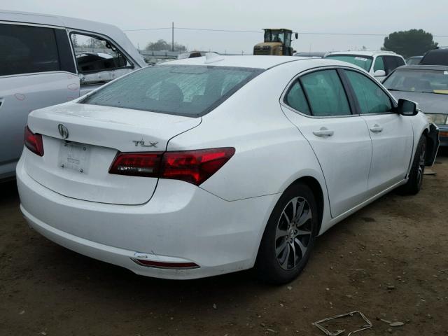 19UUB1F36FA019871 - 2015 ACURA TLX WHITE photo 4