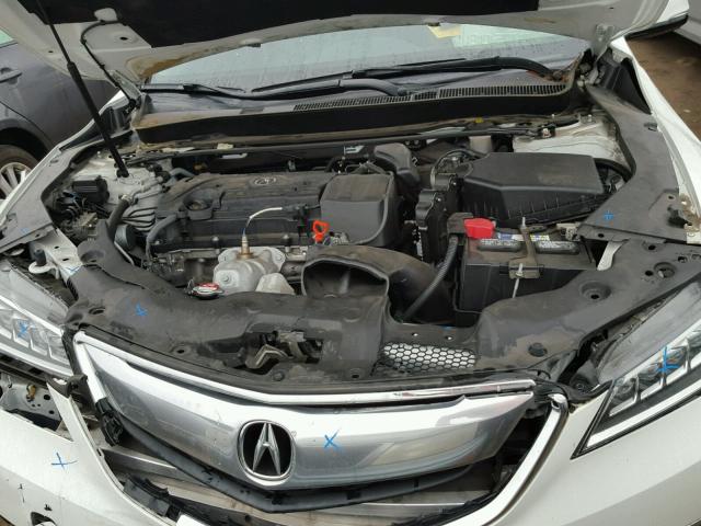 19UUB1F36FA019871 - 2015 ACURA TLX WHITE photo 7