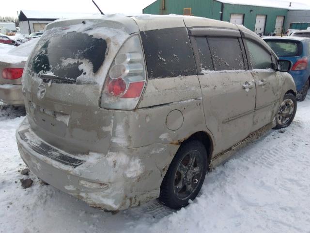 JM1CR193460124528 - 2006 MAZDA 5 GRAY photo 4