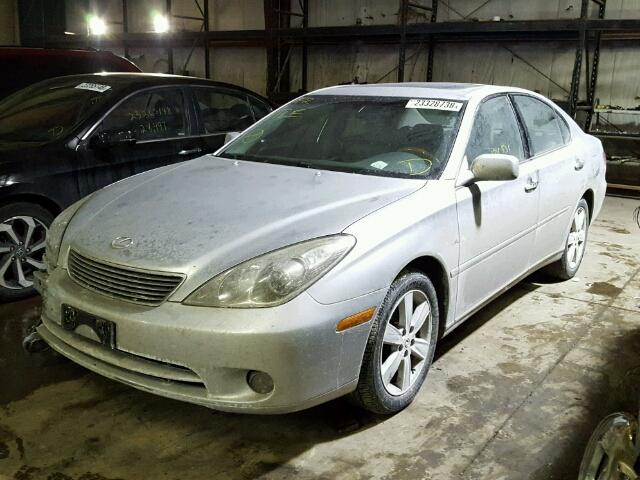 JTHBA30G165165912 - 2006 LEXUS ES 330 SILVER photo 2