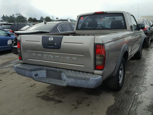 1N6DD26S02C385312 - 2002 NISSAN FRONTIER K BROWN photo 4