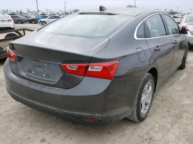 1G1ZB5ST3HF120320 - 2017 CHEVROLET MALIBU LS CHARCOAL photo 4