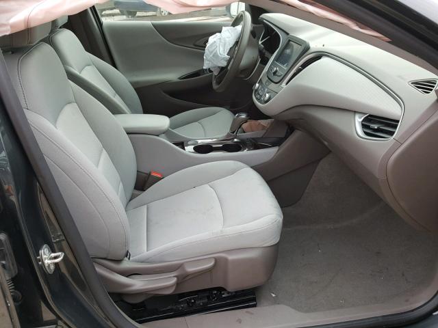 1G1ZB5ST3HF120320 - 2017 CHEVROLET MALIBU LS CHARCOAL photo 5