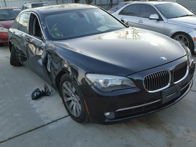 WBAKC8C56BC434136 - 2011 BMW 750 LI BLACK photo 1