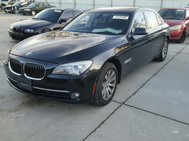 WBAKC8C56BC434136 - 2011 BMW 750 LI BLACK photo 2