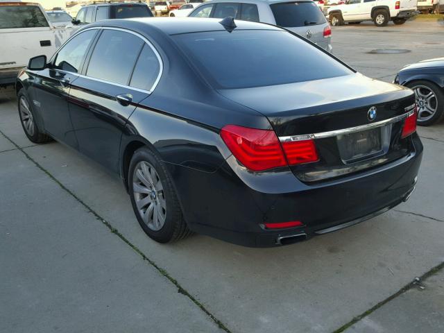 WBAKC8C56BC434136 - 2011 BMW 750 LI BLACK photo 3