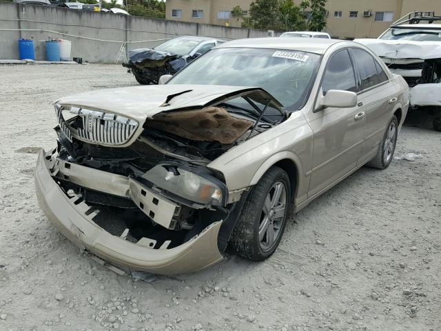 1LNFM87A36Y621041 - 2006 LINCOLN LS BEIGE photo 2