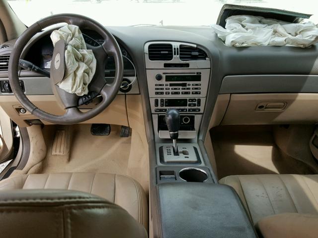 1LNFM87A36Y621041 - 2006 LINCOLN LS BEIGE photo 9