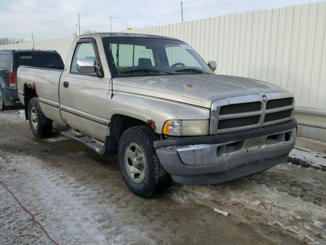 1B7HC16Z4TS524122 - 1996 DODGE RAM 1500 SILVER photo 1