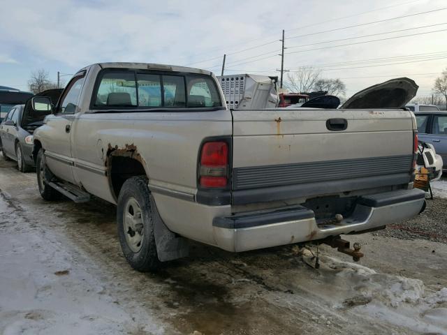 1B7HC16Z4TS524122 - 1996 DODGE RAM 1500 SILVER photo 3