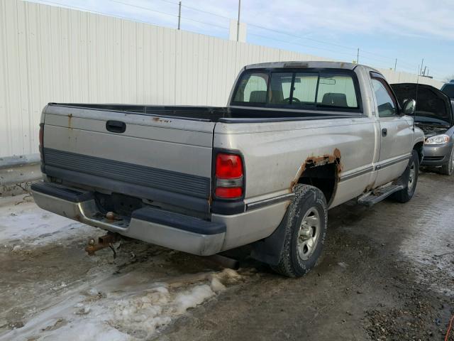 1B7HC16Z4TS524122 - 1996 DODGE RAM 1500 SILVER photo 4