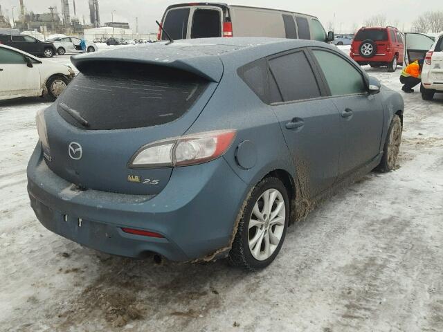 JM1BL1H5XA1292225 - 2010 MAZDA 3 S BLUE photo 4