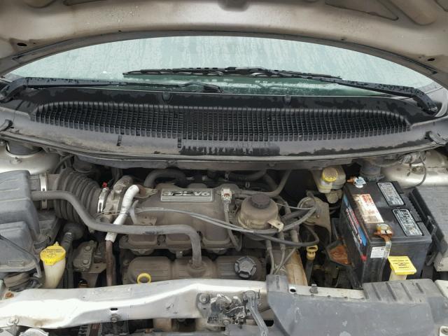 2D4GP24R05R108679 - 2005 DODGE GRAND CARA SILVER photo 7