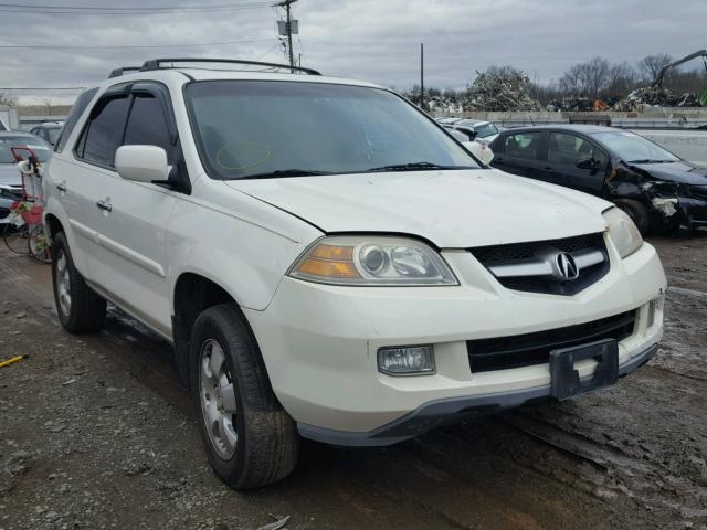 2HNYD18284H556460 - 2004 ACURA MDX WHITE photo 1