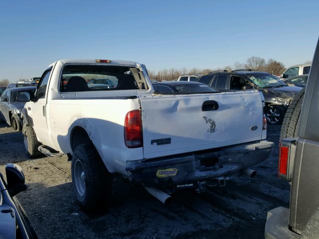 1FTNF20L54EC25579 - 2004 FORD F250 SUPER WHITE photo 3