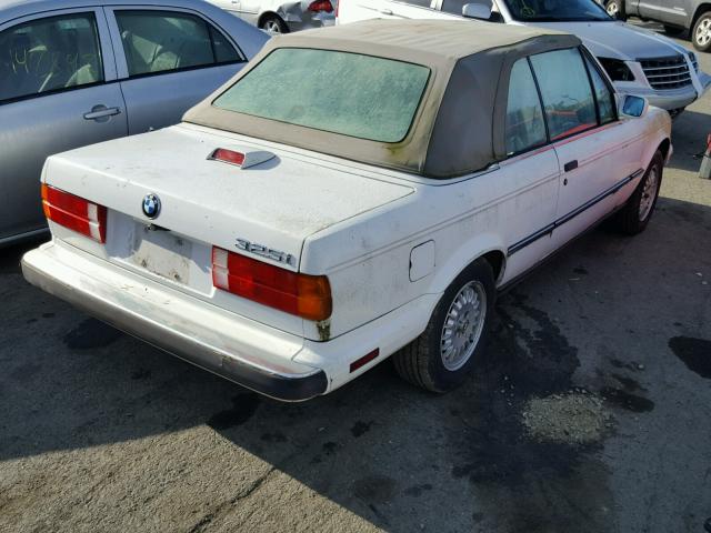 WBABB1308H1930090 - 1987 BMW 325 I WHITE photo 4