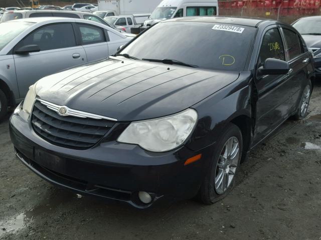 1C3LC66K97N531022 - 2007 CHRYSLER SEBRING LI BLACK photo 2