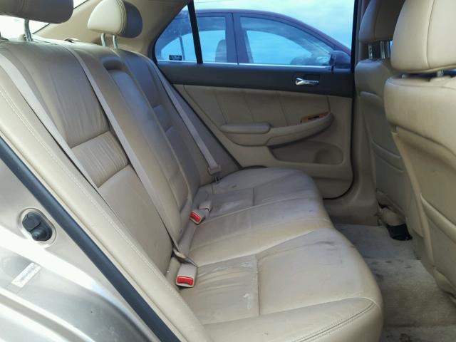 JHMCM56884C011620 - 2004 HONDA ACCORD EX GOLD photo 6