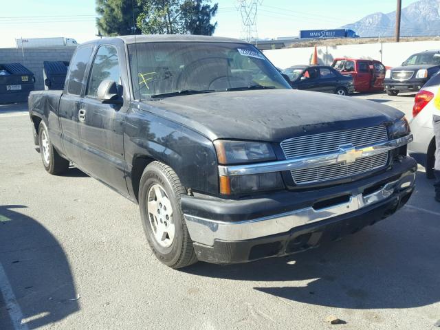 2GCEC19T131291262 - 2003 CHEVROLET SILVERADO BLACK photo 1