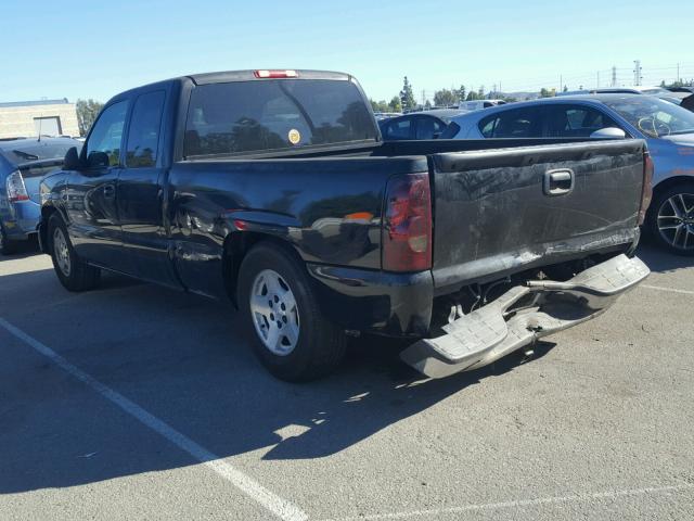 2GCEC19T131291262 - 2003 CHEVROLET SILVERADO BLACK photo 3