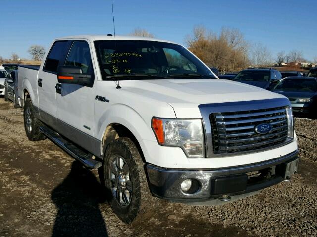 1FTFW1ET7BFC52572 - 2011 FORD F150 SUPER WHITE photo 1