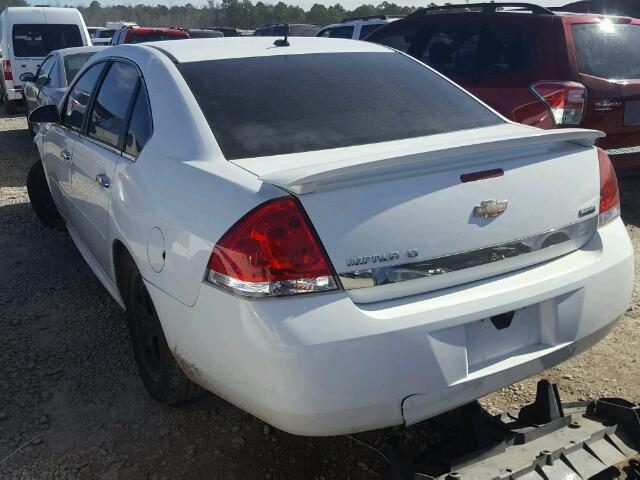 2G1WG5EK6B1203505 - 2011 CHEVROLET IMPALA LT WHITE photo 3