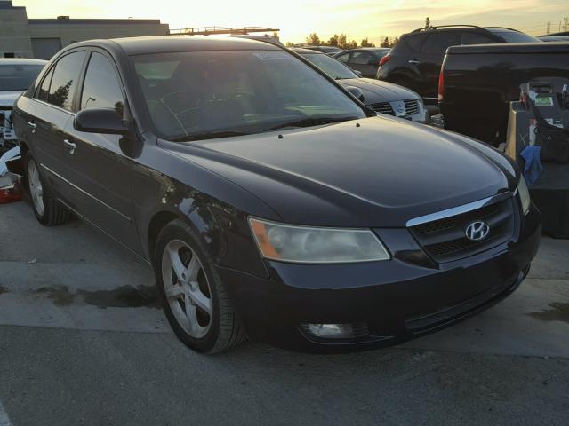 5NPEU46F76H044599 - 2006 HYUNDAI SONATA GLS BLUE photo 1