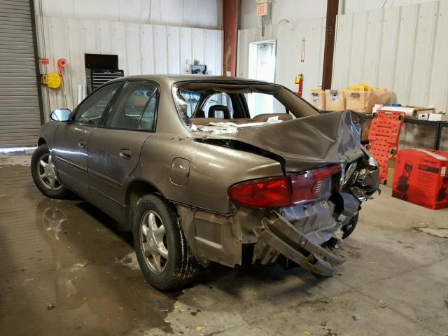 2G4WB52K641199299 - 2004 BUICK REGAL LS BROWN photo 3