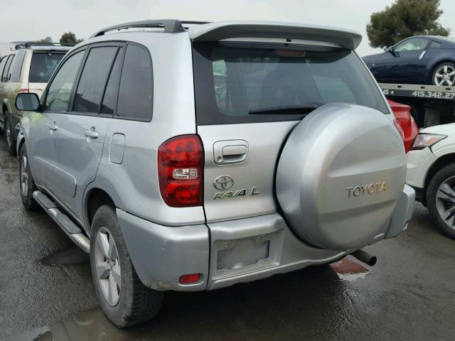 JTEGD20V240029155 - 2004 TOYOTA RAV4 SILVER photo 3