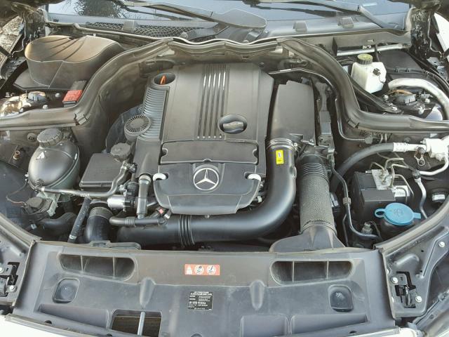 WDDGF4HB1CR207917 - 2012 MERCEDES-BENZ C 250 BLACK photo 7