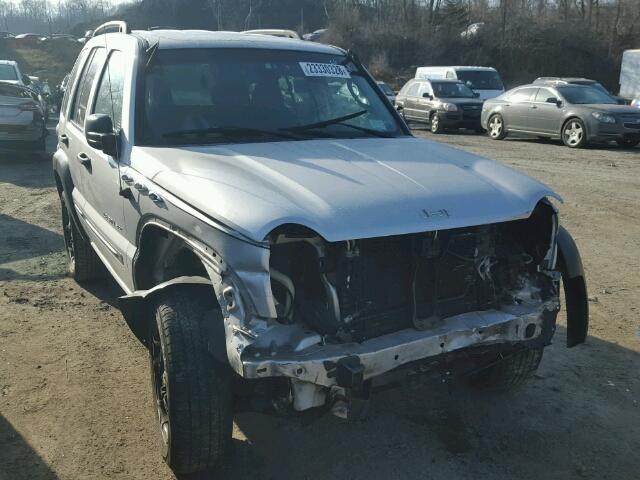 1J4GL48K83W658275 - 2003 JEEP LIBERTY SP SILVER photo 1