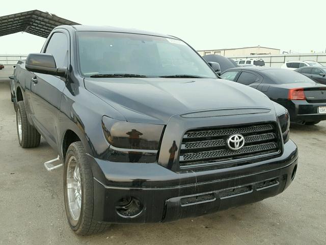 5TFJU52138X003408 - 2008 TOYOTA TUNDRA BLACK photo 1