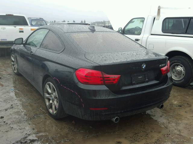 WBA3R1C51EK190125 - 2014 BMW 435 I BLACK photo 3