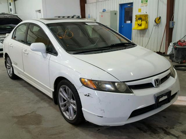 2HGFA555X7H715304 - 2007 HONDA CIVIC SI WHITE photo 1