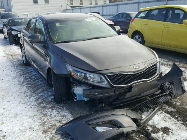 5XXGM4A75EG313587 - 2014 KIA OPTIMA LX BROWN photo 1