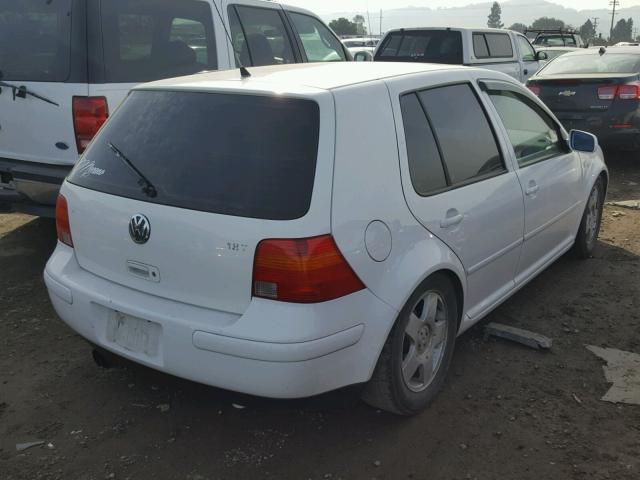 WVWGH21J4YW761875 - 2000 VOLKSWAGEN GOLF GLS WHITE photo 4