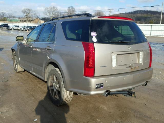 1GYDE63A240121882 - 2004 CADILLAC SRX GOLD photo 3