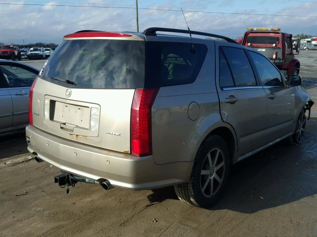 1GYDE63A240121882 - 2004 CADILLAC SRX GOLD photo 4