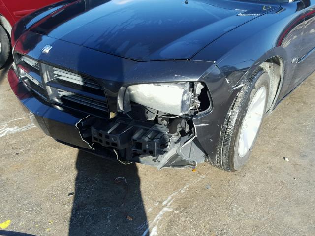 2B3KA43G46H185729 - 2006 DODGE CHARGER SE BLACK photo 9