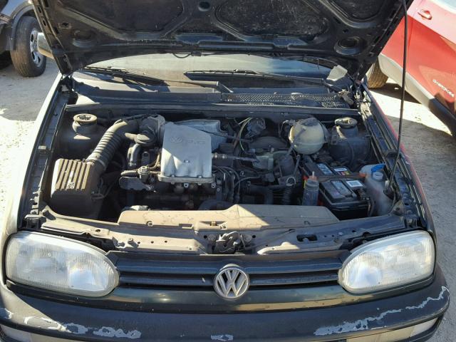 WVWBB81E4TK005254 - 1996 VOLKSWAGEN CABRIO GREEN photo 7