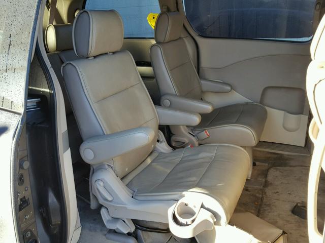 5N1BV28U56N105105 - 2006 NISSAN QUEST S GRAY photo 6