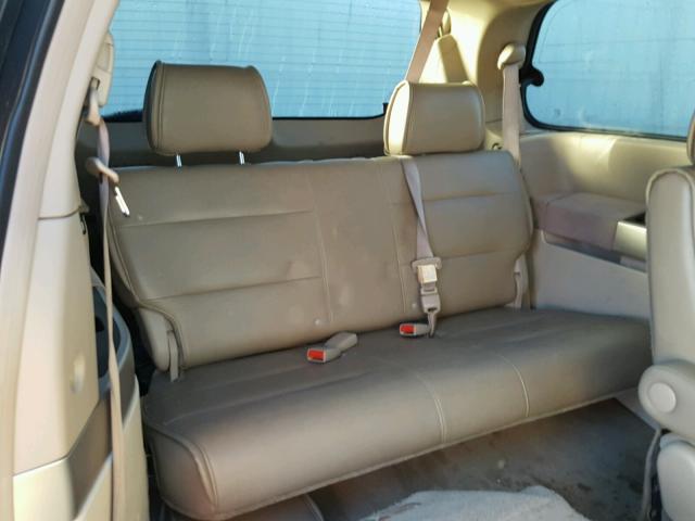 5N1BV28U56N105105 - 2006 NISSAN QUEST S GRAY photo 9