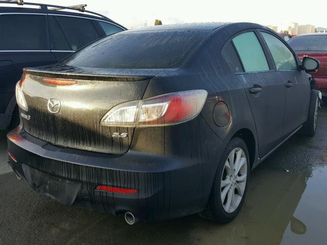 JM1BL1U63B1445642 - 2011 MAZDA 3 S BLACK photo 4