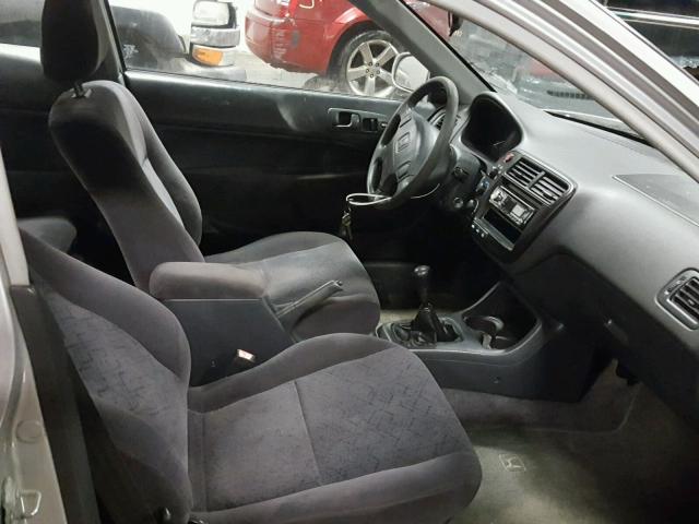 1HGEJ8144XL029398 - 1999 HONDA CIVIC EX 银色 照片 5