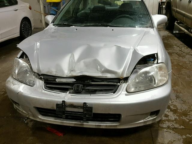 1HGEJ8144XL029398 - 1999 HONDA CIVIC EX 银色 照片 9