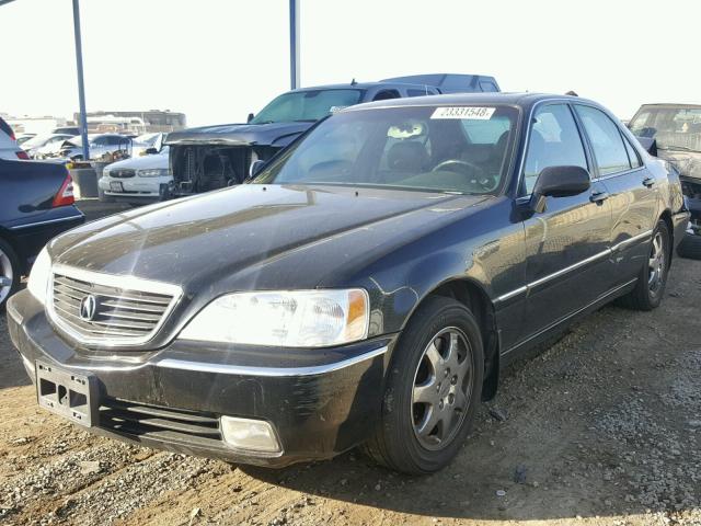 JH4KA96592C012466 - 2002 ACURA 3.5RL BLACK photo 2